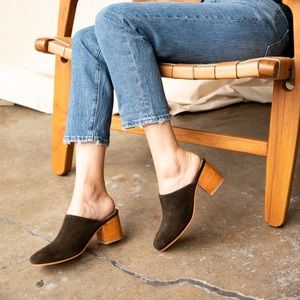 Nisolo Paloma Mule - Dark Olive